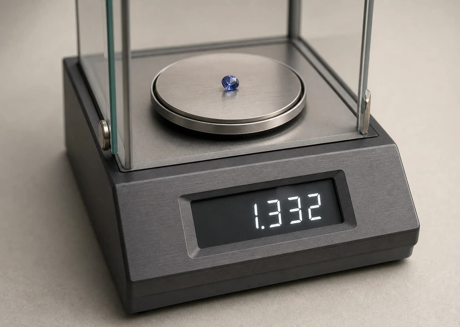 Scale used to record an item's weight